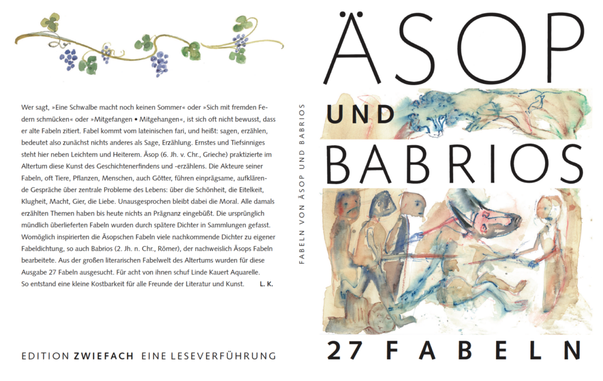 Buchumschlag »Äsop und Babrios – 27 Fabeln«