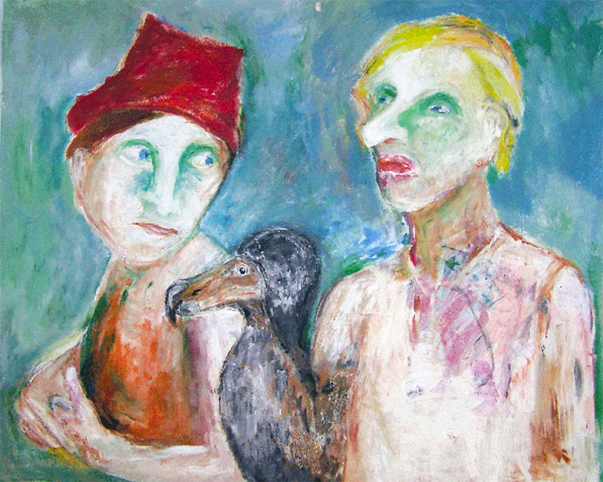 OTTO UND KAROLINE, 70 x 100 cm