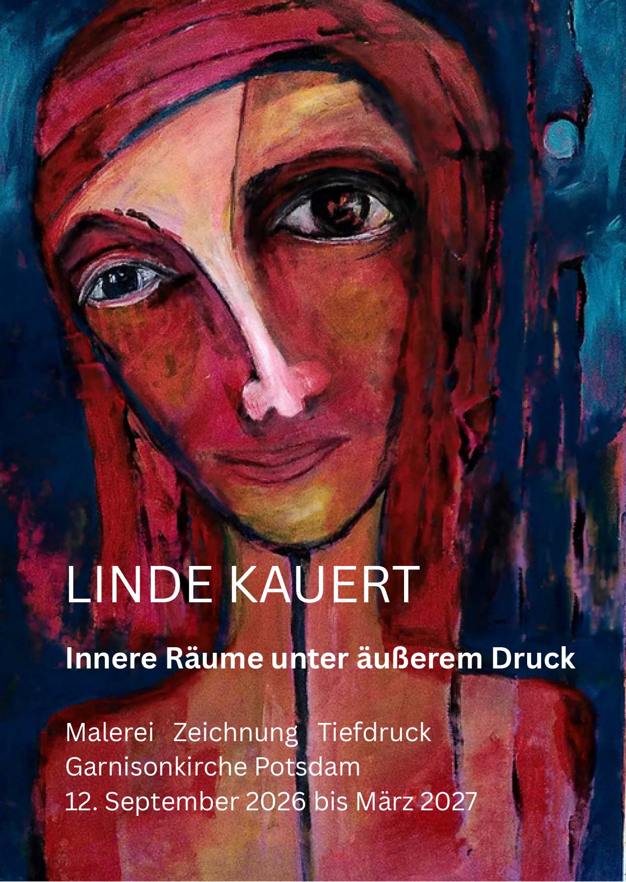 Titel Flyer Ausstellung Linde Kauert Garnisonkirche Potsdam